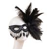 Rhinestones Half Face Mask Masquerades Mask, Mardi Gras Decorations Venetians Mask Womens Halloween Mardi Gras Costume