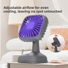 Mini-USB-Schreibtischventilator mit 3 Geschwindigkeitsstufen für Büro und Zuhause