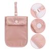 Solid Color Lingerie Coin Pouch Anti-theft Secret Travel Wallet  Valuables Storage