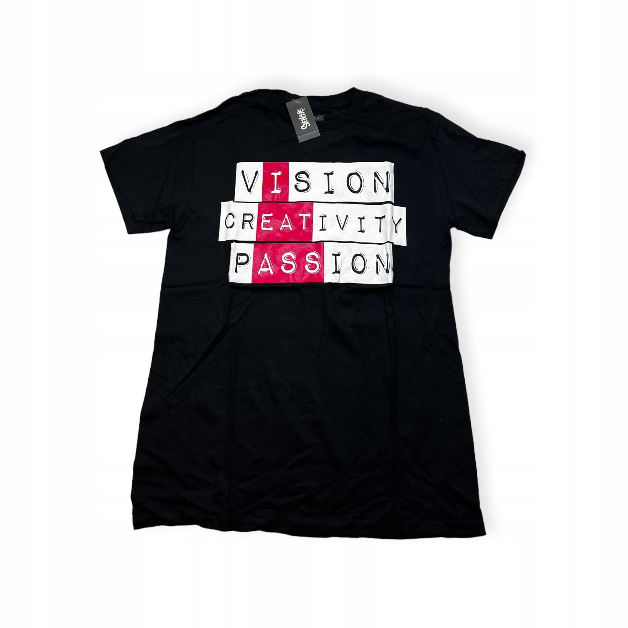 

Koszulka T-shirt męski okrągły dekolt SPENCER S nadruk M