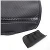 Black Leather Center Console Armrest Panel Trim Cover For Hyundai Tucson 21-22
