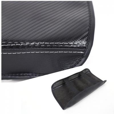 Garniture de Panneau d'Accoudoir de Console Centrale en Cuir Noir Pour Hyundai Tucson 21-22