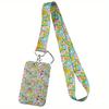 1PC New Fashion Flowers Neck Strap Vintage Lanyard for Key ID Card Gym USB Badge Holder DIY Hang Rope Phone Accessories