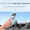 KEYSION Magnetic Phone Case for HONOR X9d 5G X9c Smart Metal Paint Upright Kickstand Shockproof Cover for Honor Magic 8 7 Lite 5G
