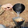 Outdoor Water Cup Guide Rack with Snap Button Camping Coffee Guide Nozzle Tool Hand Brewed Coffee Drip Spout Enduring