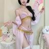 Sexy Lingerie Sexy Pure Desire Exotic Princess Dancer Hanfu Qqny Pajamas Chest Seduction Straps Nightdress Uniform