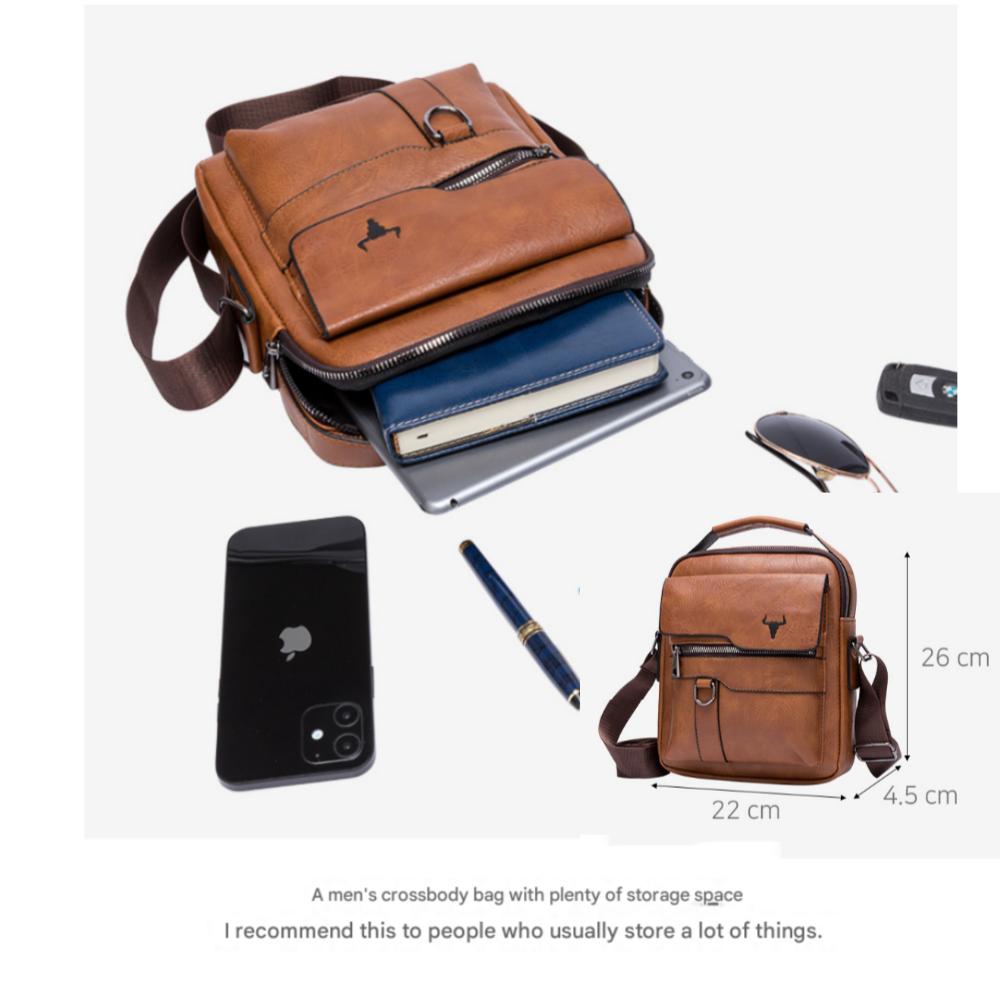 Blue Mount 1941-2 Unisex Simple Crossbody Bag