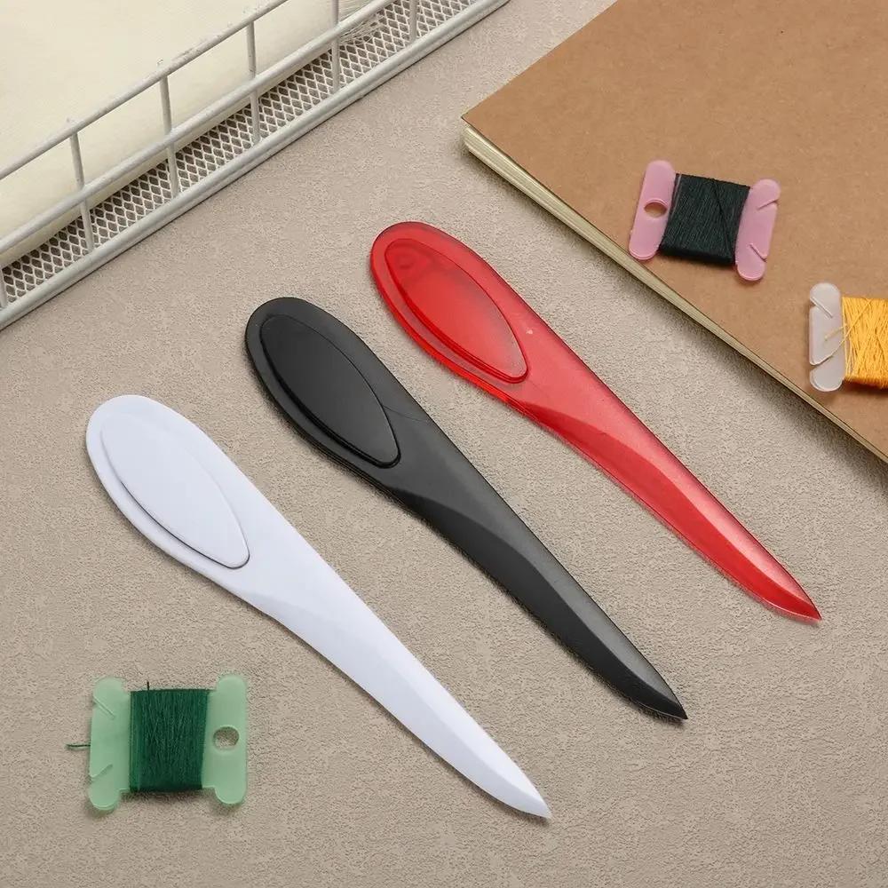 1Pc Point Tuner Seam Creaser Creases With Handle Utility Knife Letter Opener Portable Opener Paper Cutting Tool School Supplies