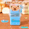 Aesthetic stationery back to school supplies Kawaii Stationery items capybara Erasers rubber cute Pencil sharpener