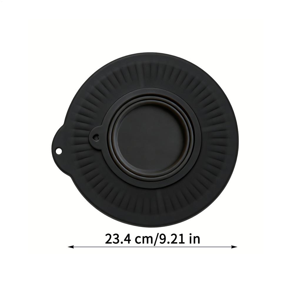 Silicone Mixers Bowl Cover Silicone Shield Attachment Lid 4.5-5 Quarts Silicone Bowl Covers For Baking Dough Flour Bread Cream