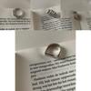 Adjustable 925 Elegant Sterling Silver Geometric Style Ring For Women Trendy