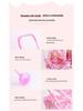 Baby Girl Doll Stroller with Light and Sound - Pretend Play Birthday Gift