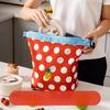 Lunch box bag, insulated lunch box bag, waterproof storage bag makeup bag dirty pocket foldable drawstring shopping bag