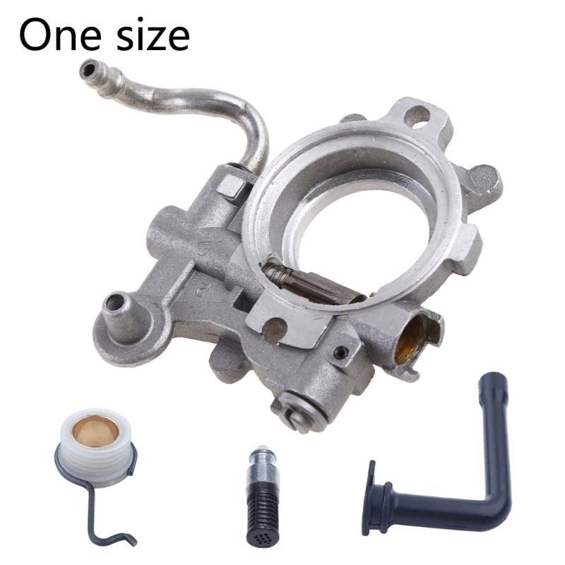 Oil Pump Oiler Worm Gear Kit For  044 MS440 MS 440 Chainsaw Hose Line Filter 1128 640 3205 Replacement Spare Parts