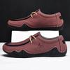 Fashion New Trend Non-Slip Male Loafers Comfortable Ultralight Men's Hiking Shoes Casual Leather Treking Footwear Leisure Walk Sneakers