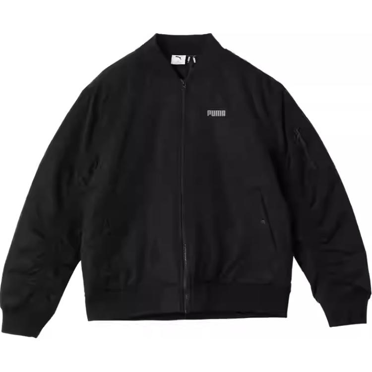 

Puma Flight Retro Loose Solid Color Warm Cotton Jacket Unisex Jacket Black 689589-01 M