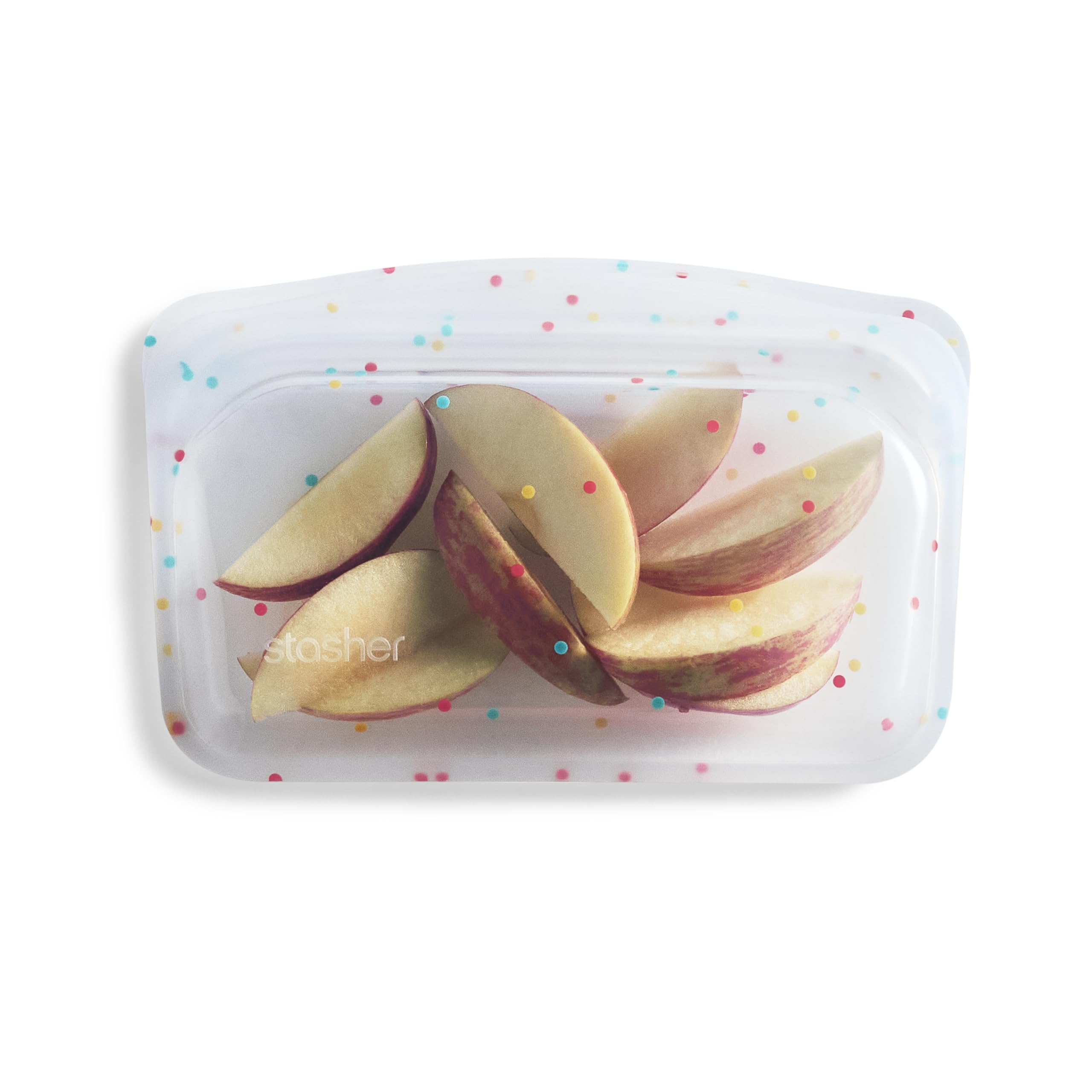 

Японский силиконовый мешок Stasher EZ snack beach glass [Авторизованный продукт] (Очистить точки)
