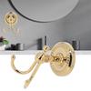 Golden Robe Hook Durable Towel Hook Retro Style Coat Hook  Bathroom Bedroom Entryway