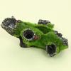 Aquarium-Dekoration, Kunstharz, Blick auf die Berge, Fische, Spielbaum, Haus, Loch, Höhlendekoration, Aquarium-Ornament