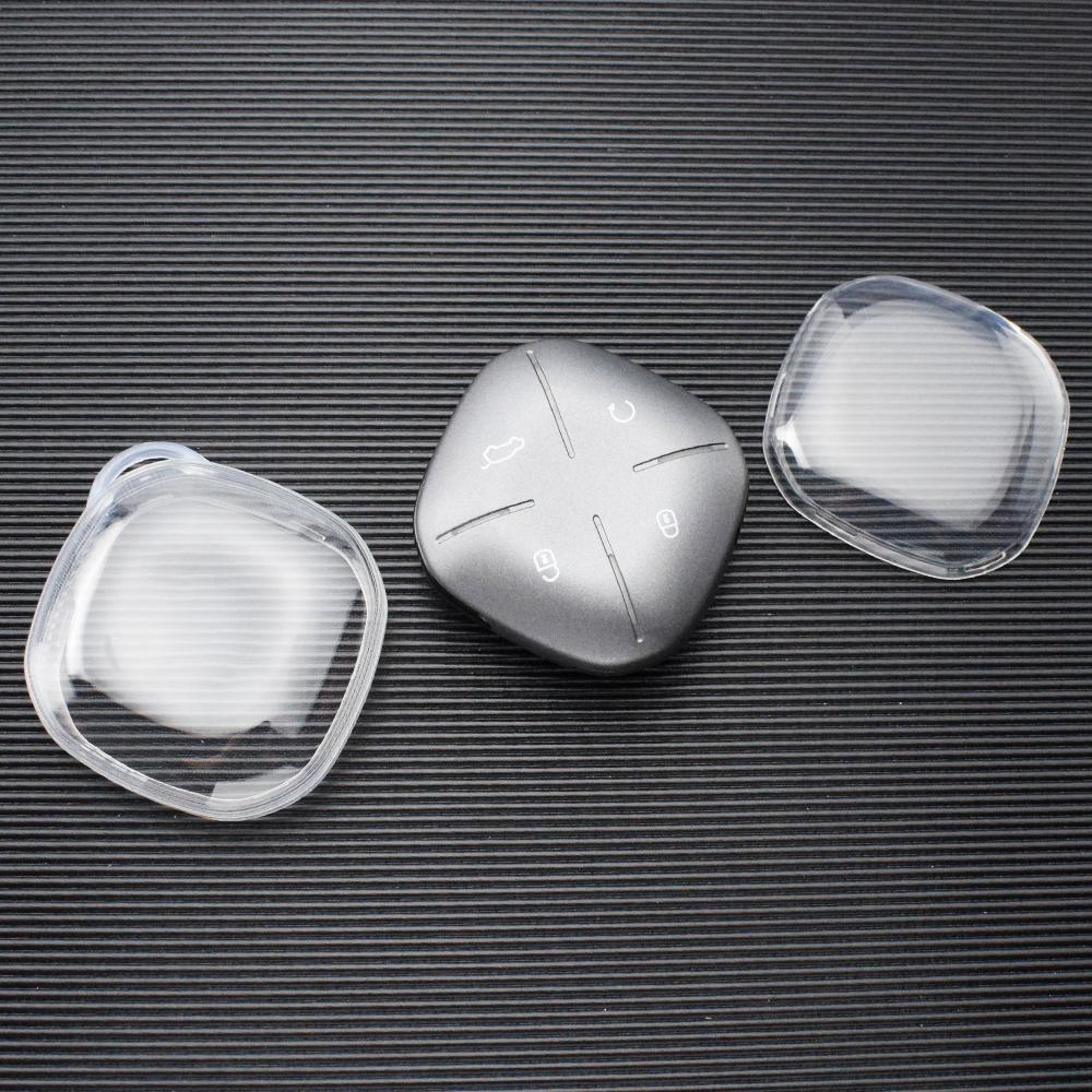 Transparent TPU Car Remote Key Cover Case for Chery Jetour Dashing X-1 Plus DTC IDM 2022 2023 Keyless Shell Fob Bag Accessories