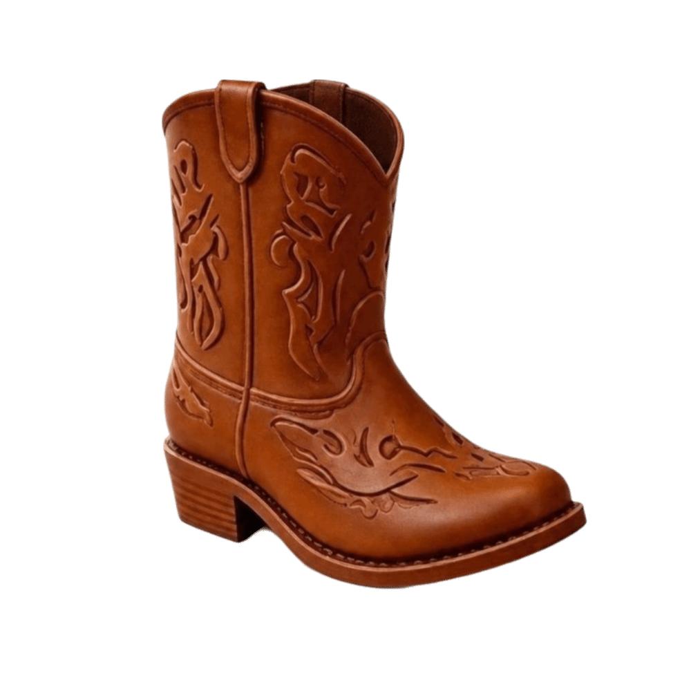 Vintage Western Style Cowboy Boot Statue Home Decor Boot Shaped Vase Pencil Holder Study Room