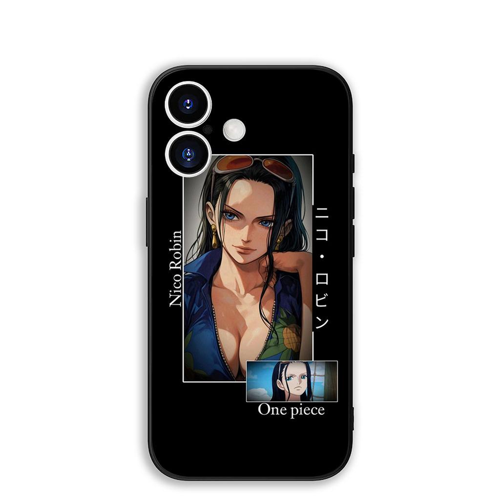For Motorola Moto G86 G57 G67 G24 G15 G54 Power G13 G14 G34 G35 G45 G53 G55 G64 G75 G72 Case One Pieces Luffy Zoro Nico Robin