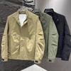 Trendy Brand Stand-Up Collar Jacket Men'S Spring And Summer Ruffian Handsome Jacket Men'S Trendy Brand Autumn Clothing Casual Top Tooling Casual Men