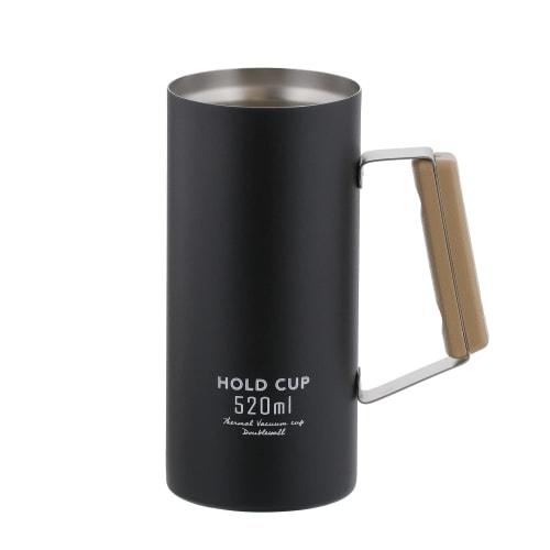Bestco Can Holder, Tumbler, Insulated Beer Mug, 520ml, Black, NQ-0008 HOLD CUP