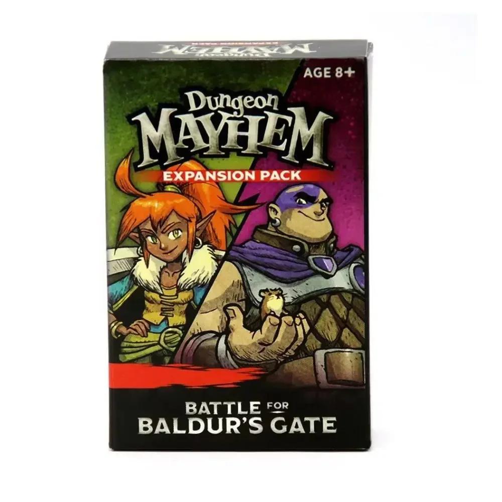 

Baldur s Gate Dungeon Mayhem Настольные игры Monster Madness Card Английская версия Детская игрушка в подарок светло-серый