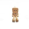 T-Shaped Head Robot Air Vent Diffuser: Wooden Leg-Shaking Car Air Freshener Ornament