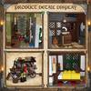 Mittelalterliche Marktplatz Straße Gebäude Set Retro Ansicht Architektur Modulare Bausteine Montage Modell Sammeln Erwachsenen Geschenk 3021 Teile
