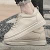 Plus Size British Style Genuine Leather Men Shoes Trend Comfortable Casual Shoes Moccasins Men Flats Shoes