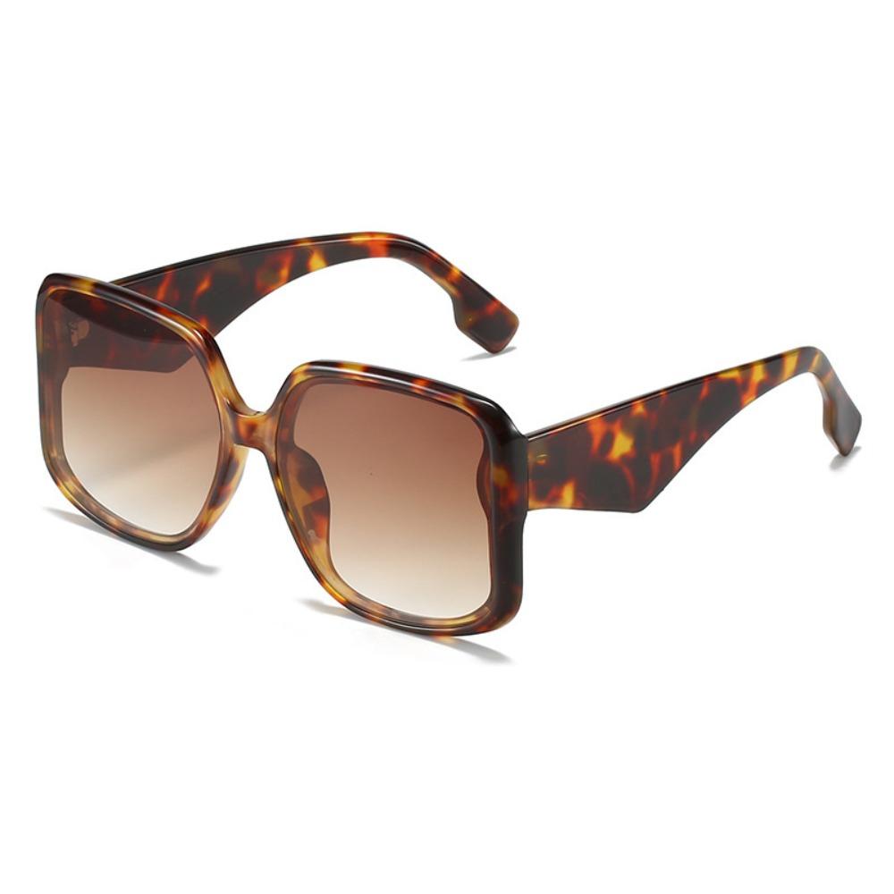 PC Sunglasses Goggles Gradient Lenses Block Glare Big Frames Shades UV400 Clear View UV Protection Sun Glasses Sun Protection