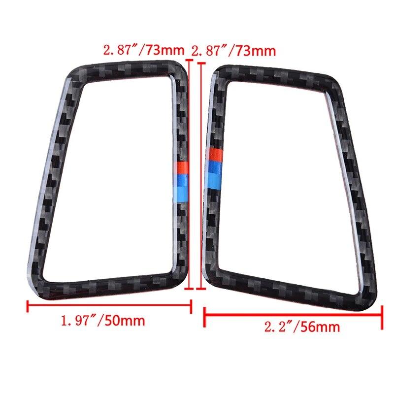Autotür Frontverkleidung Luftauslass Dekorative Zierleiste Form Aufkleber Passform Für BMW 3er E90 E92 E93 2005-2012 Autodekoration Carbon