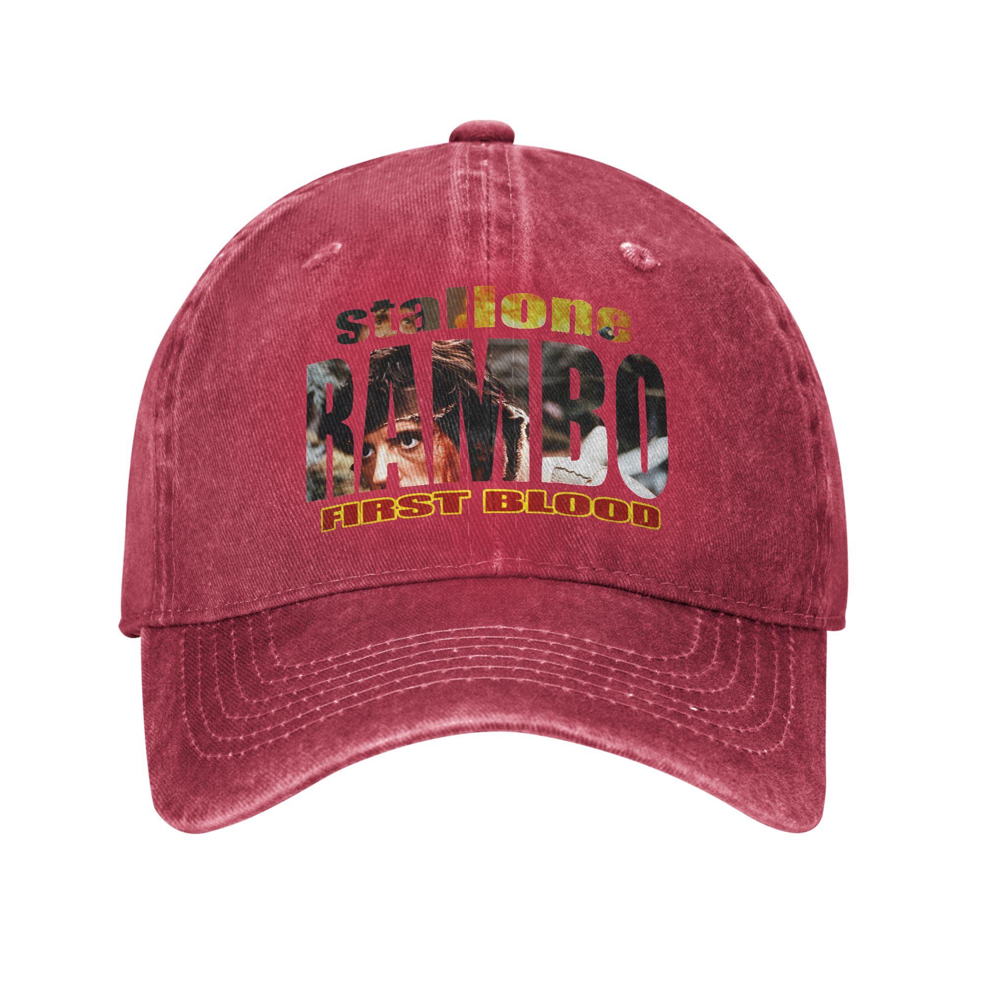 Unisex Women John Ramb Caps Outfits Baseball Cap Classic Trucker Hat Adjustable One Size