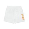 MLB SS22 Solid Color Logo Print Casual Shorts Unisex Shorts White 3ASPN0123-07WHS
