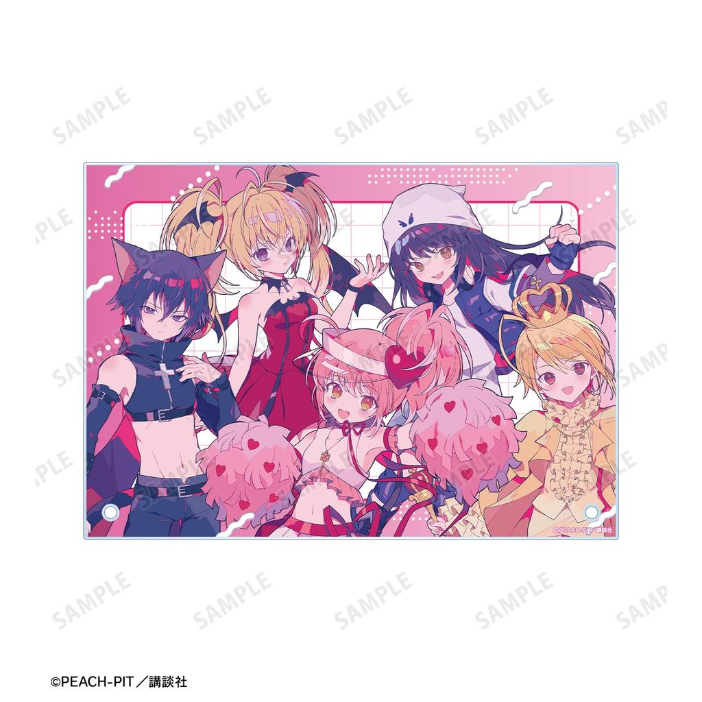 Shugo Chara Yumenouchi Illustration Collection Character Ver. A5 Acrylic Panel