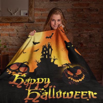 Halloween Nordic Werfen Pelz Decke Aestic Doppel Einzel Queen-Size Picknick Matte Sitz Komfort Soft Cover Home Decor