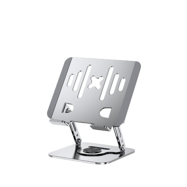 Universal Portable Laptop Stand - Carbon Steel, Non-Slip Silicone, Folding Aluminum Alloy Design