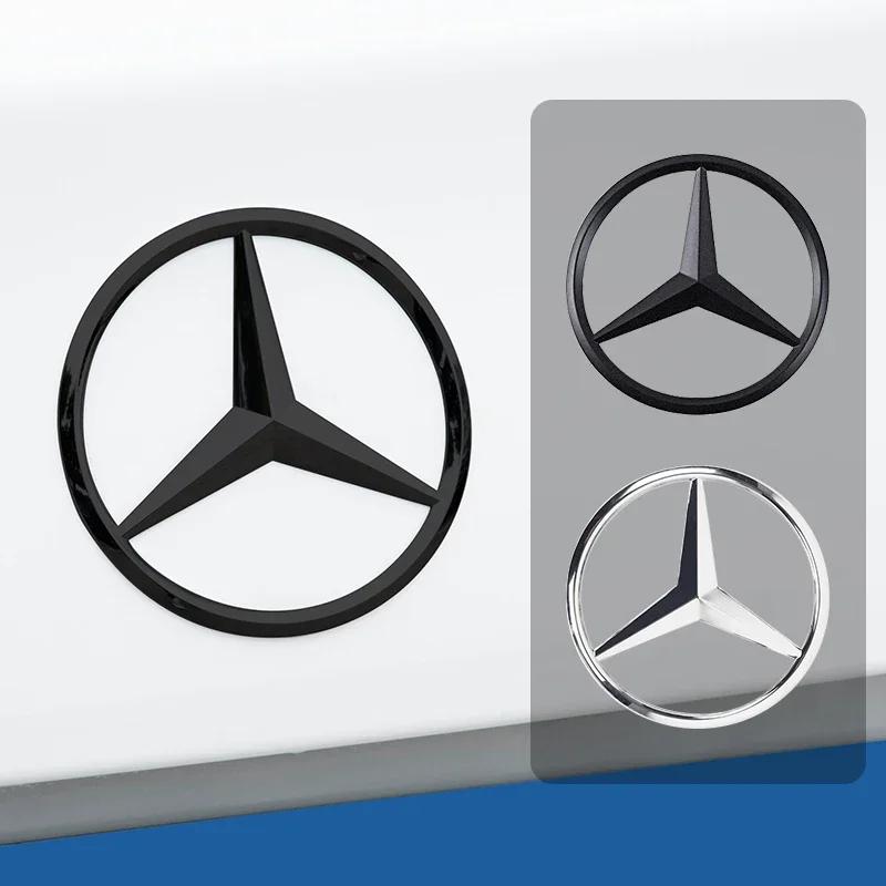AABIC1 9cm ABS Car Rear Decal Trunk Emblem Sticker Mercedes Benz Amg S320 W164 W203 W204 W168 C180 E320 A200 CLA CLK CLS ML1