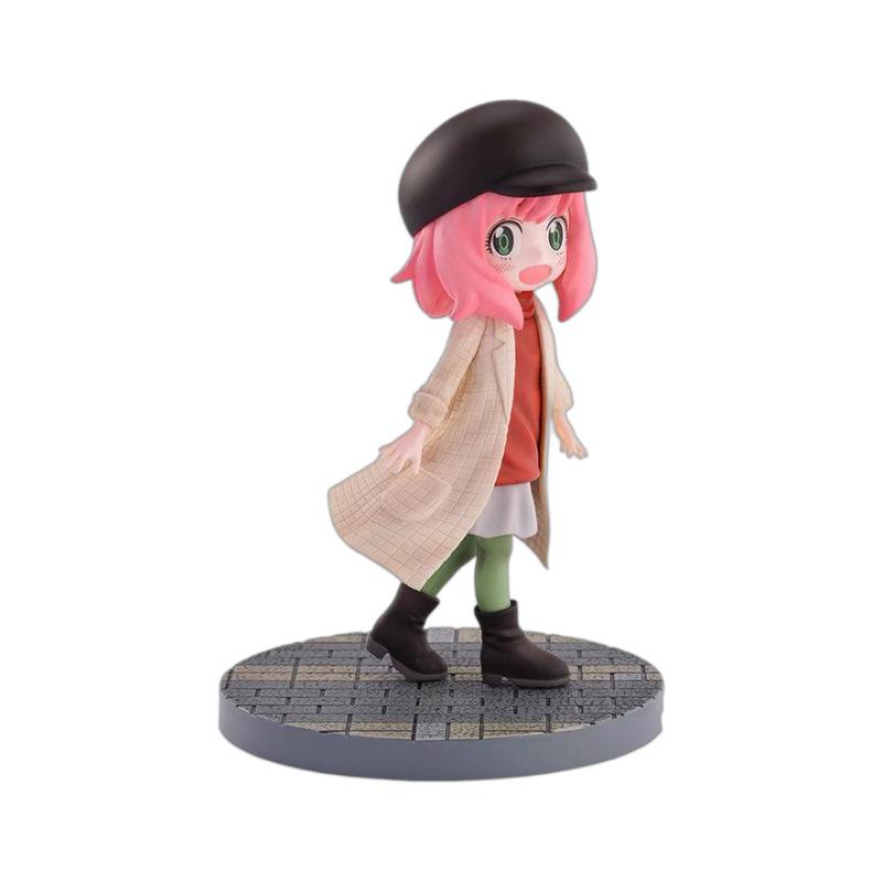 Anya Winter Outfit Backpack: White Spy x Family Anime Figure
