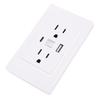 Wall Outlet with USB and Type C Port 15A PC Flame Retardant Electrical Wall Receptacle Outlet for Home