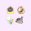 Cartoon Ramen Playful Inspired Brooch In Highquality Alloy For Fashion Decoration And