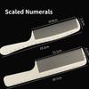 1 professional high-quality plastic hairdressing and anti-static comb, professional hair styling comb