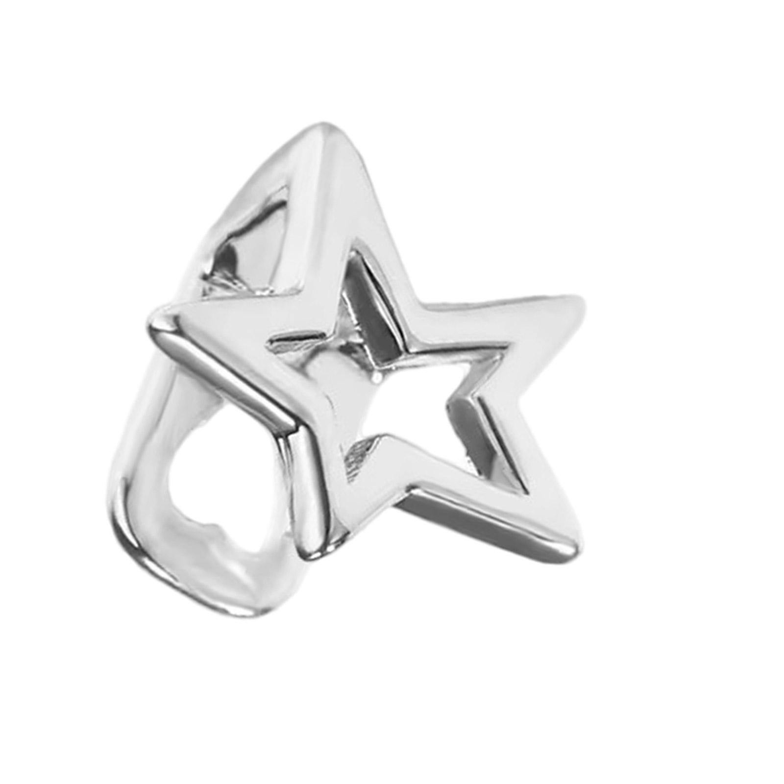 

Уникальное зубное украшение в виде звезды добавляет неповторимый шарм. Подходит для украшения вечеринок, фестивалей и модных мероприятий. серебряный