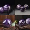 3Cm Natural Crystal Ball Rose Quartz Polished Globe Amethyst Lazuli Stone Massaging Ball Desk Home Decoration 30Mm Crystal Ball