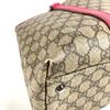 GUCCI 114595 Logo GG Supreme Bag Shoulder Bag Tote Bag pink/Beige