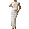 Women Bathing Suit Beachwear Cover Sleep Shirt Hollow Out Crochet Swimsuit Sexy Crochet Coverups Swimwear Bikinis Dress