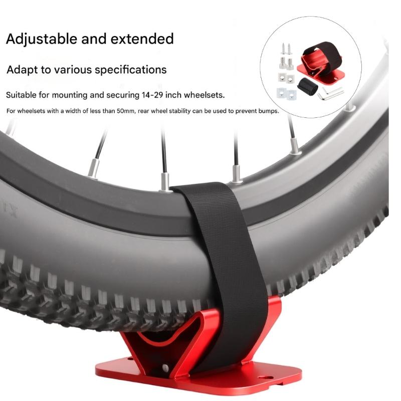 Rear Wheel Holder Mountain Bike Rear Wheel Luggage Rack Fixed Seat Frame Bicycle Part Easy to Installation