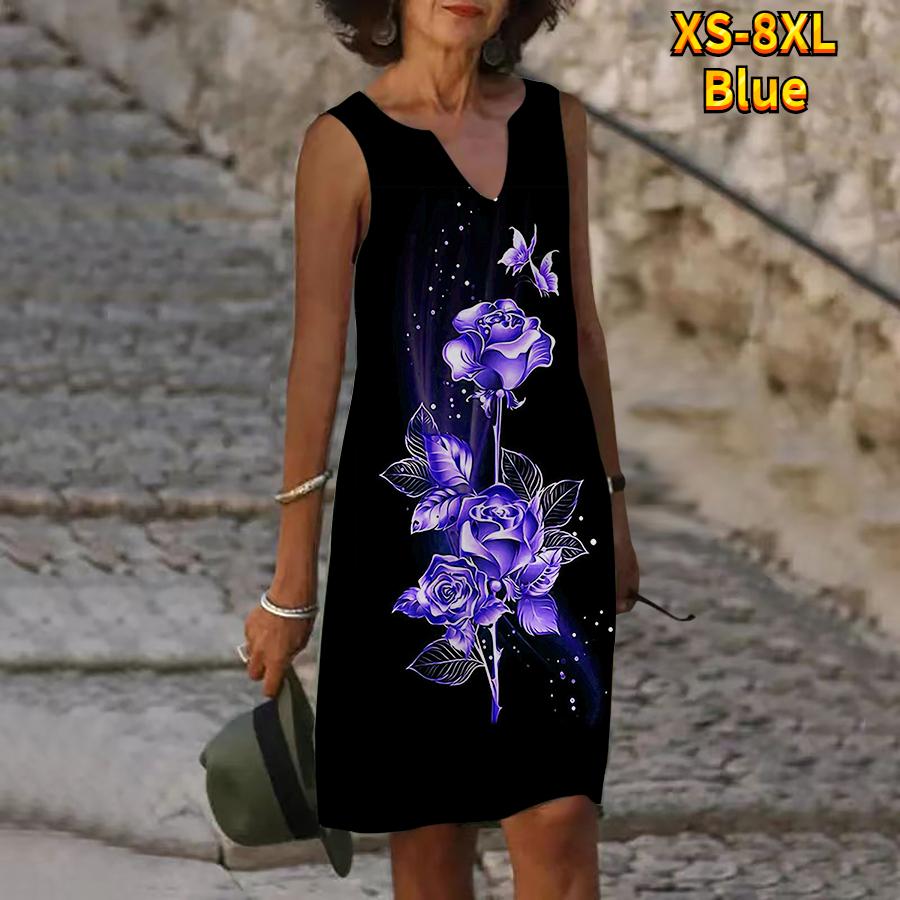 Женское летнее платье с V-образным вырезом — фото 3